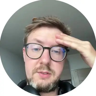 Client video review (Telegram video note)